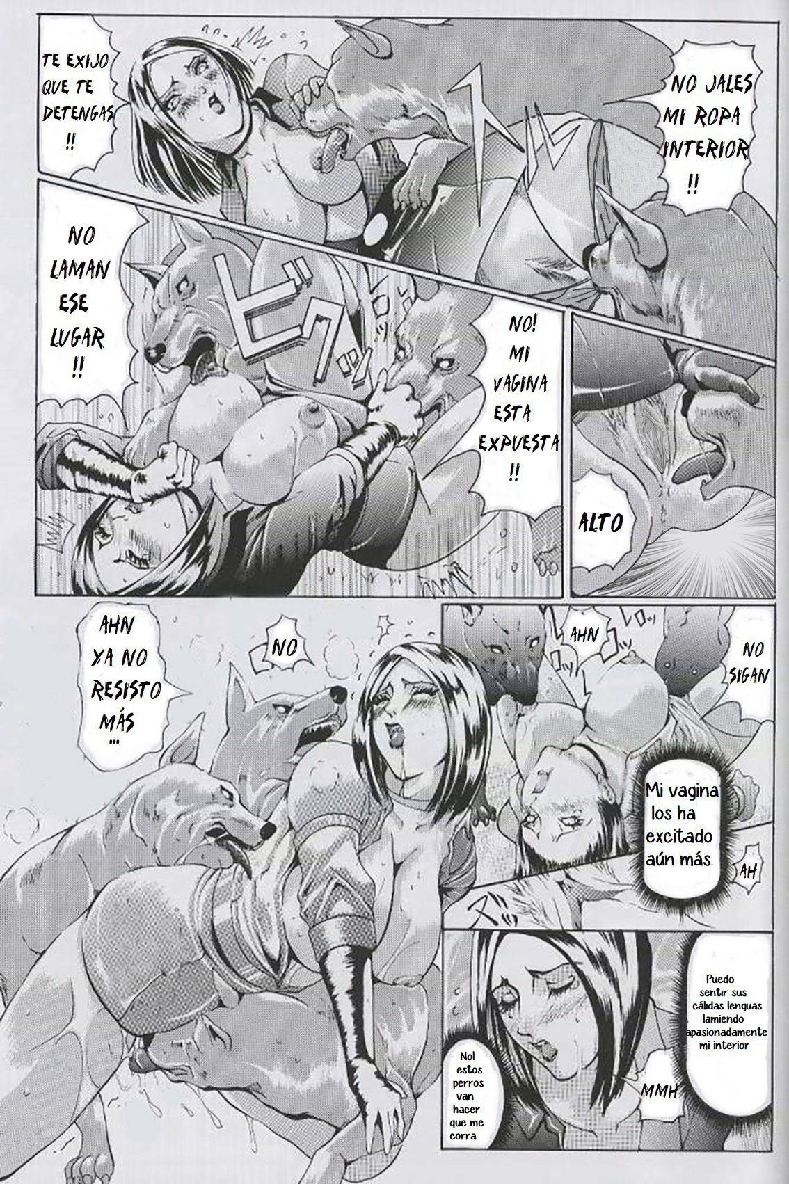 Ken-Jyuu 2 - Le epais sexe et les animal NUMERO:02 page 8 full