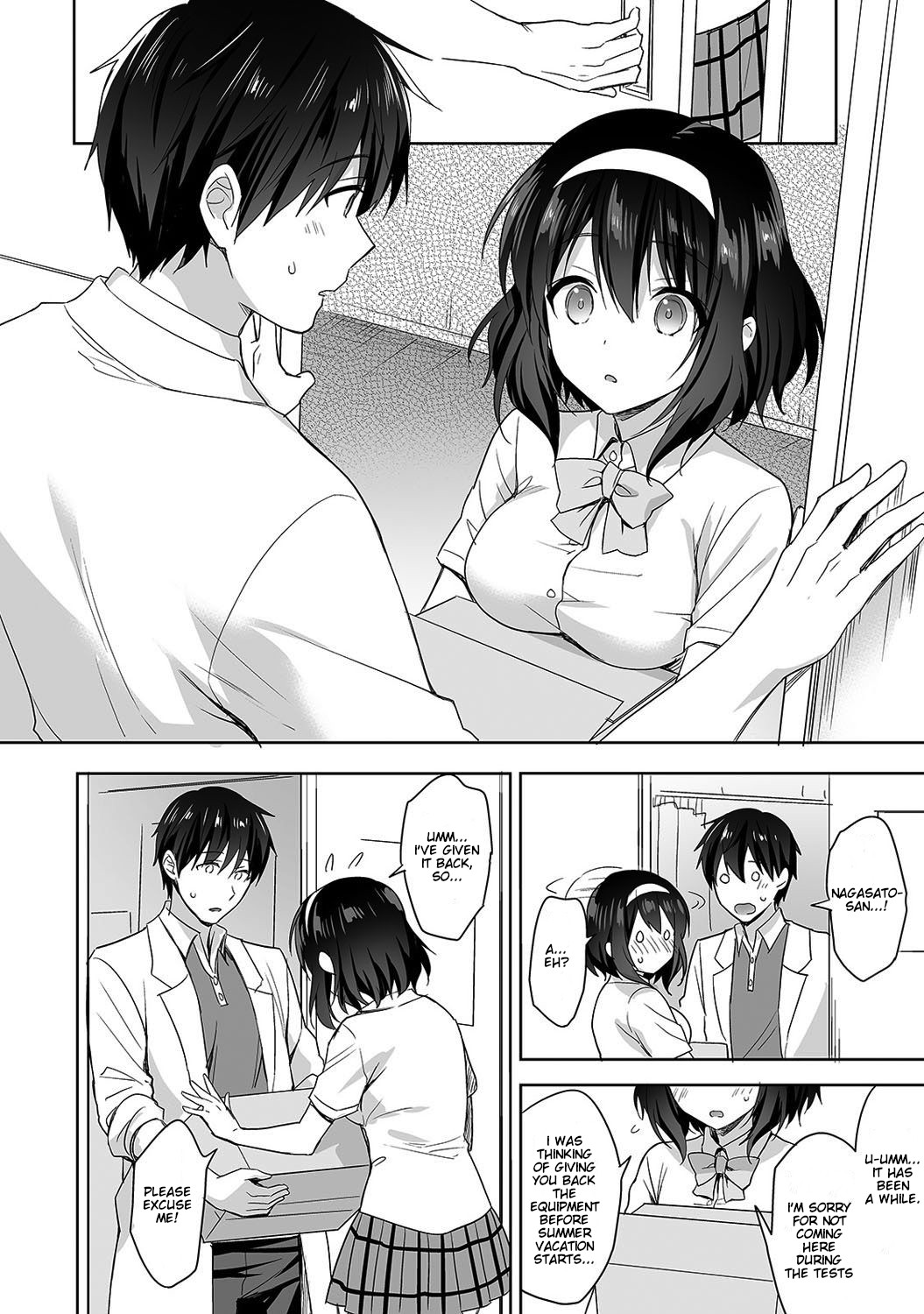 Amayakashi Jouzu no Nagasato-san ~ Hokenshitsu de Yoshi Yoshi Ecchi!~ Ch. 4 page 7 full