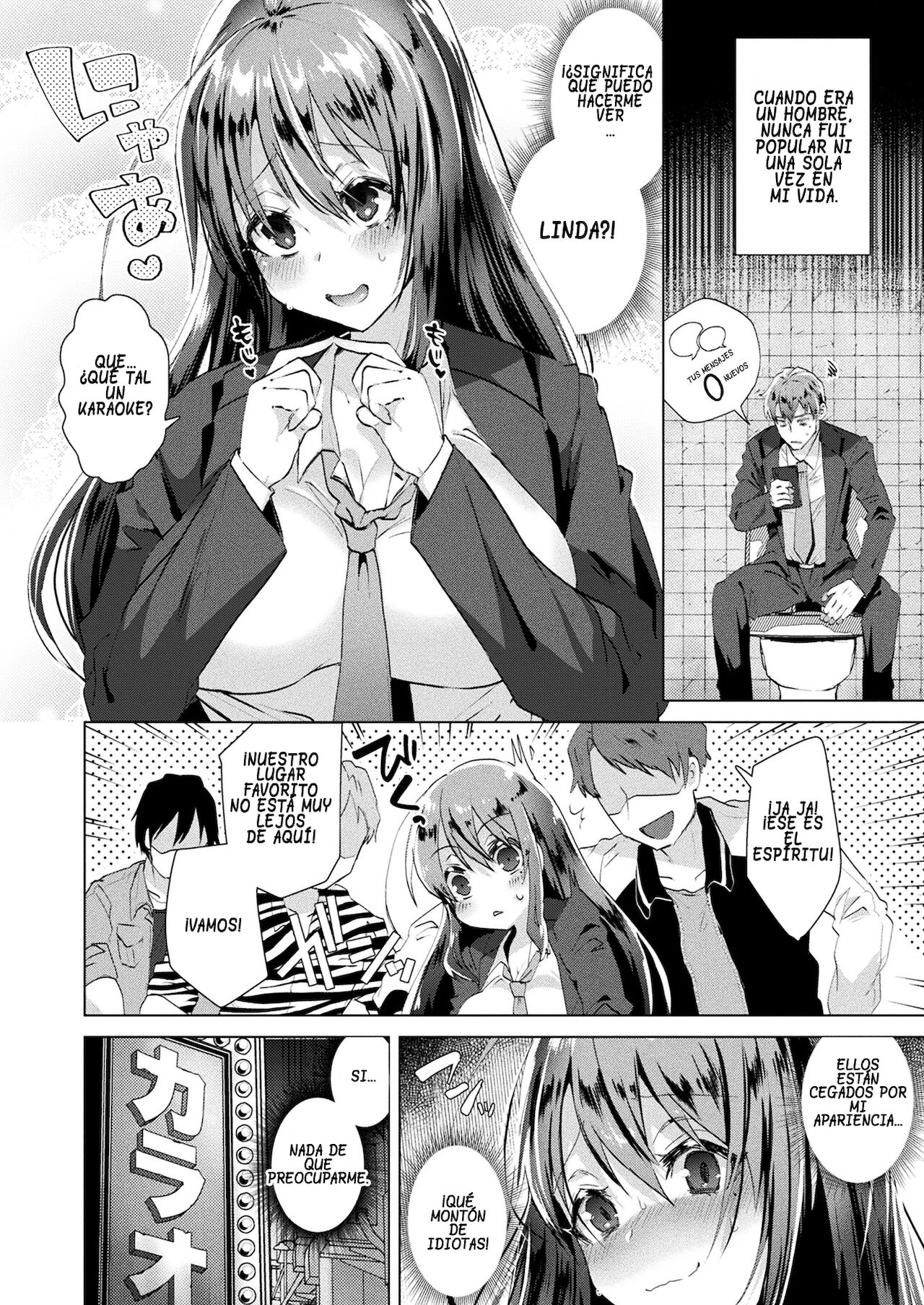 Nyotaika Pandemic!! | ¡¡pandemia de cambio de sexo!! page 6 full