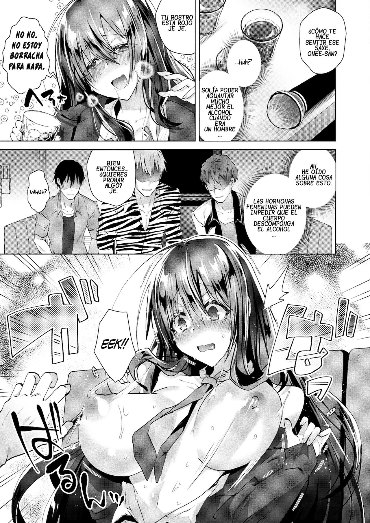 Nyotaika Pandemic!! | ¡¡pandemia de cambio de sexo!! page 7 full