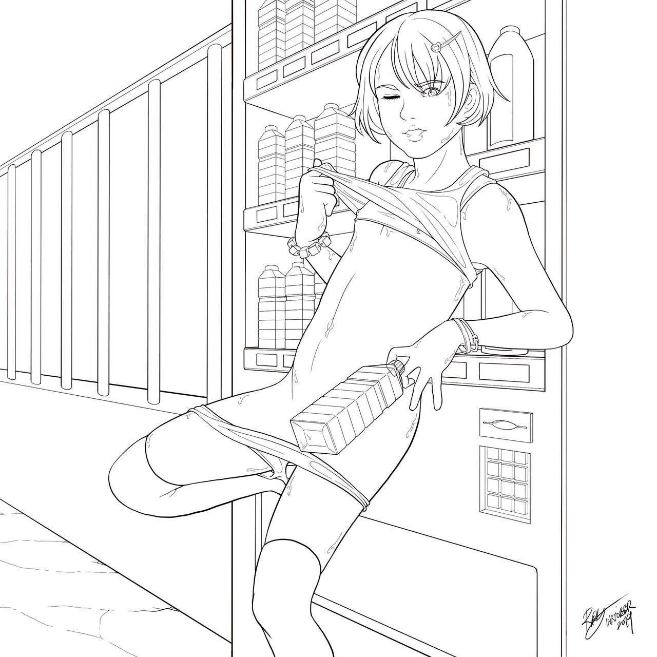 Inktober 2019 &amp; 2020 page 3 full