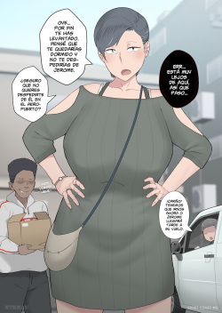 Chichi wa hisoka ni Homestay-saki ni Haha o Nejikoma Sete Ita