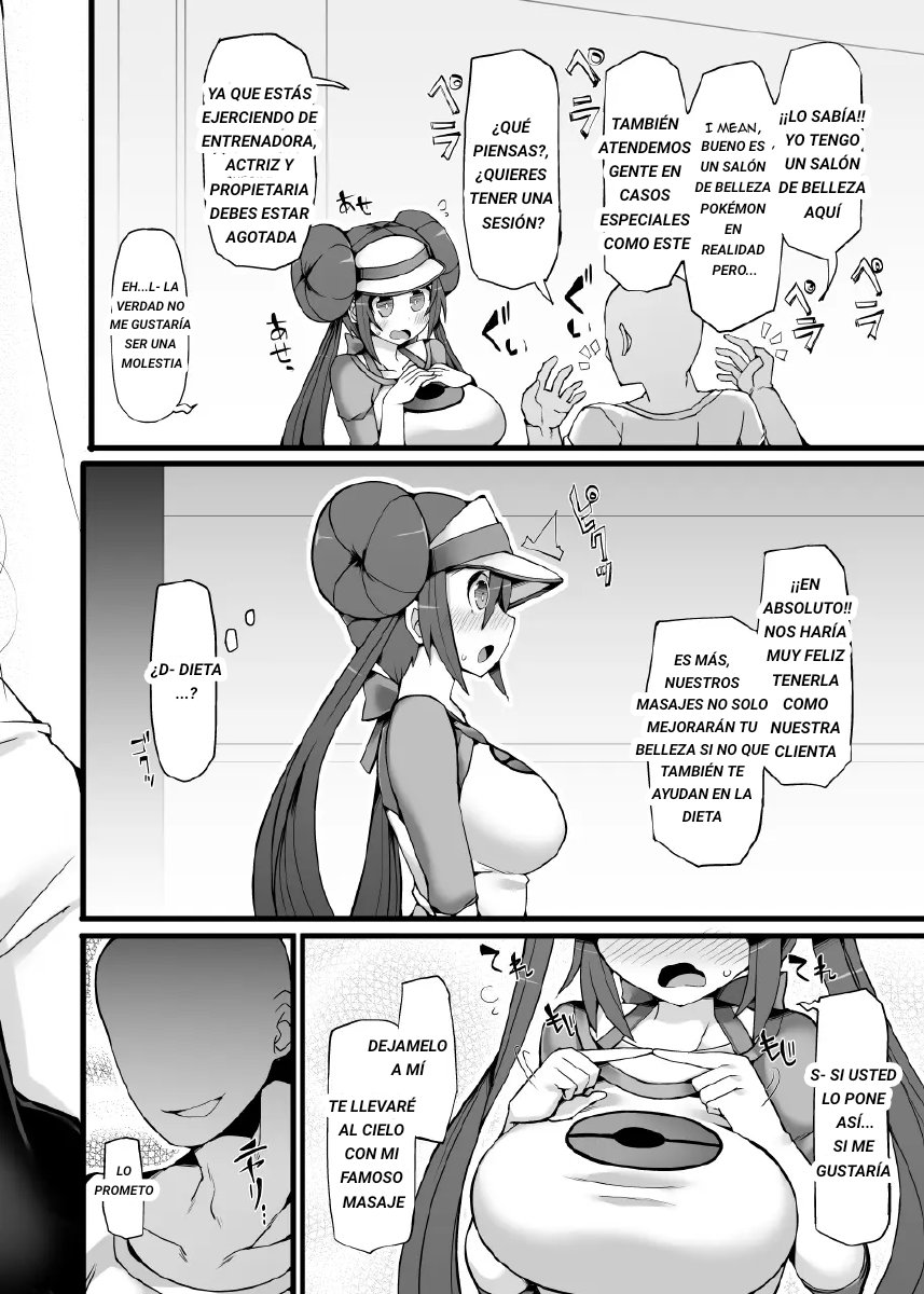 Pokemon Trainer Mei Kyousei Saiin Massage ~Seikan Kaihatsu Dosukebe Massage Acme~ | Pokemon Trainer Mei 's Forced Hypnosis Massage ~Lewd climax from a rampantly sexual massage~ page 3 full