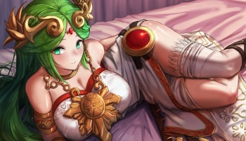 Kid Icarus's Palutena cover