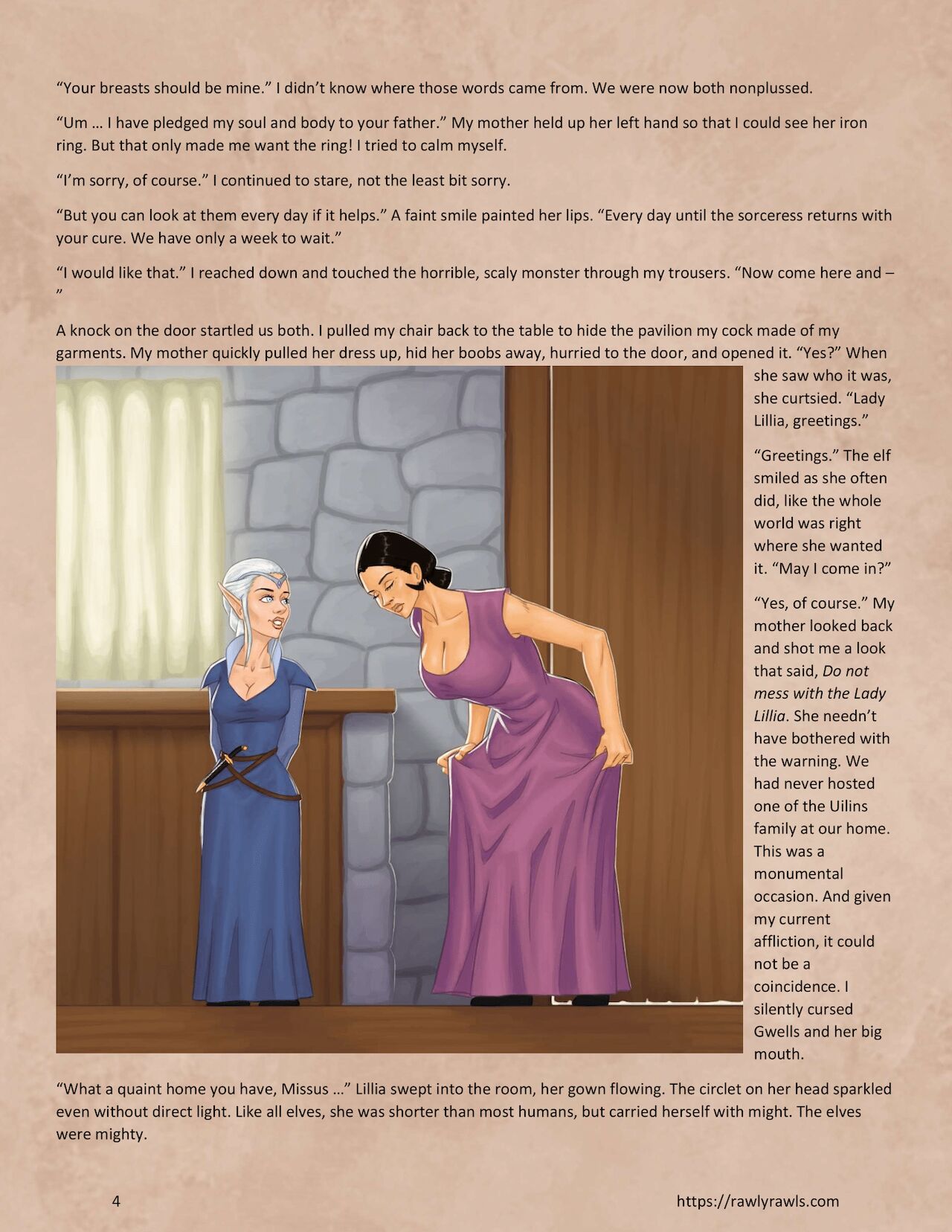 Dragon's Blood Chapter 3: Rawly Rawls Fiction page 4 full