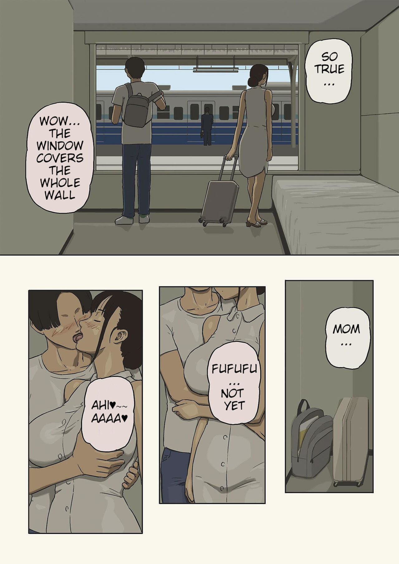 Share 4 - A Parent and Child in the Window of a Train Car Seeking Love and Sex page 6 full
