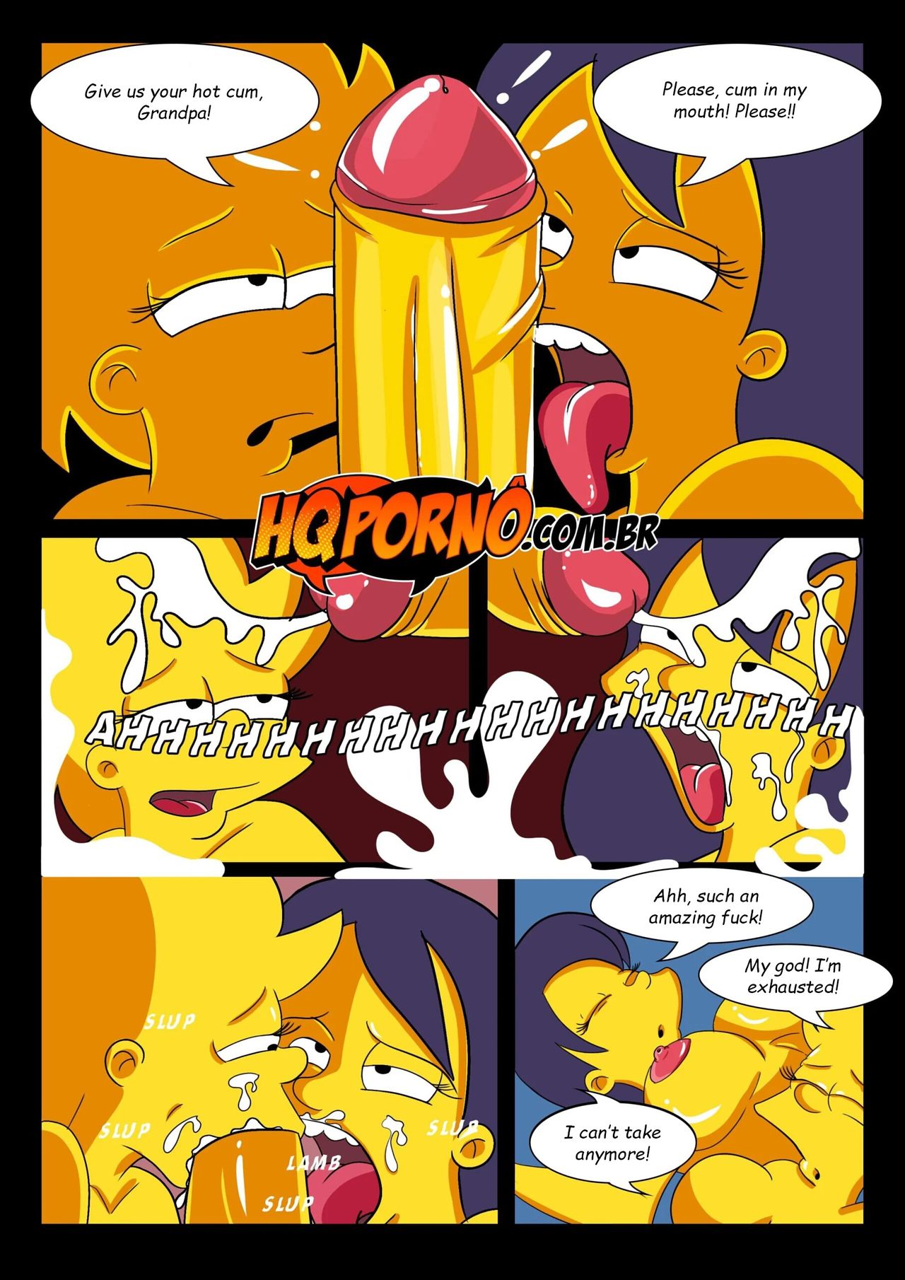 - 1 . OS Simpsons - Sleepover At Grandpa's House 02 - english page 10 full