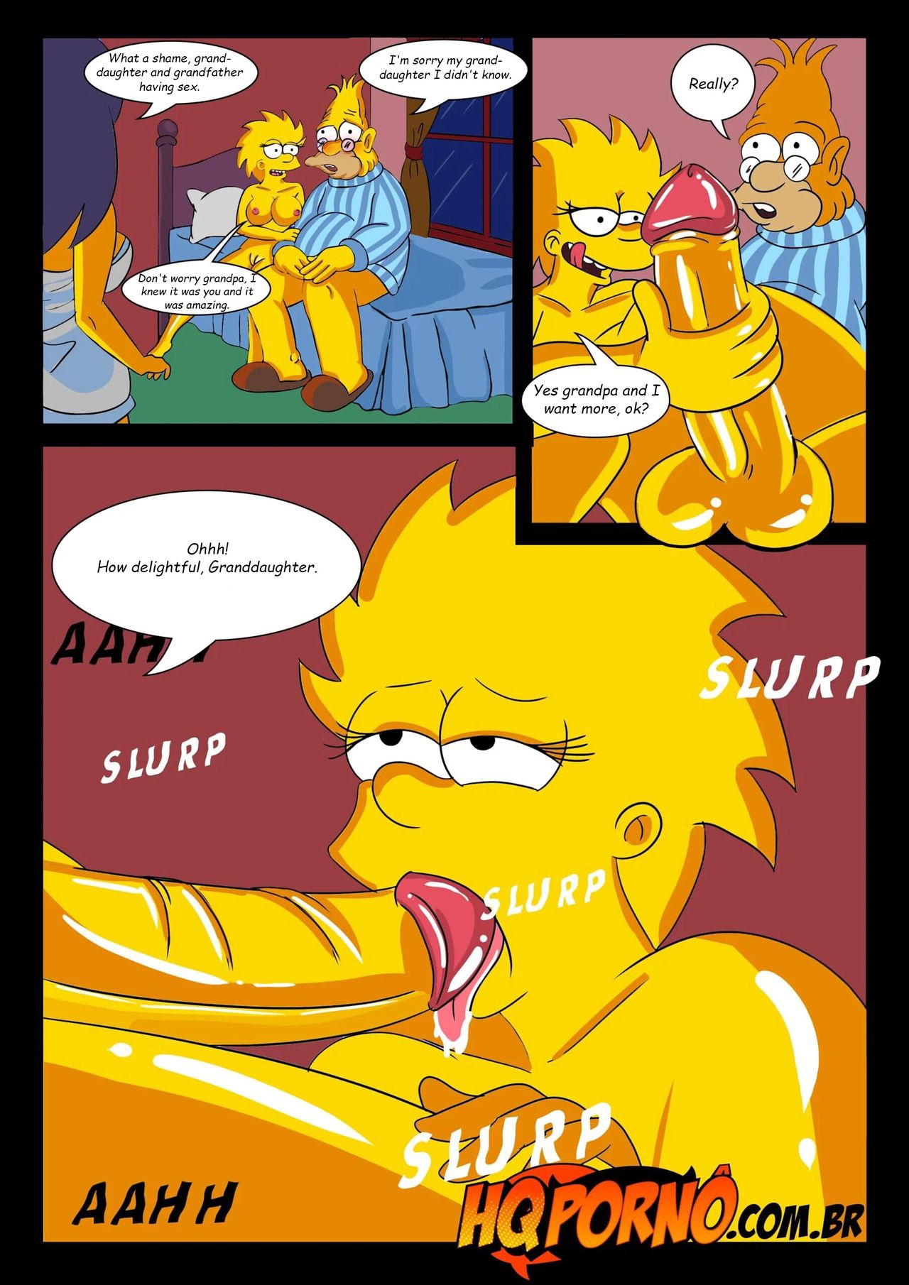 - 1 . OS Simpsons - Sleepover At Grandpa's House 02 - english page 2 full