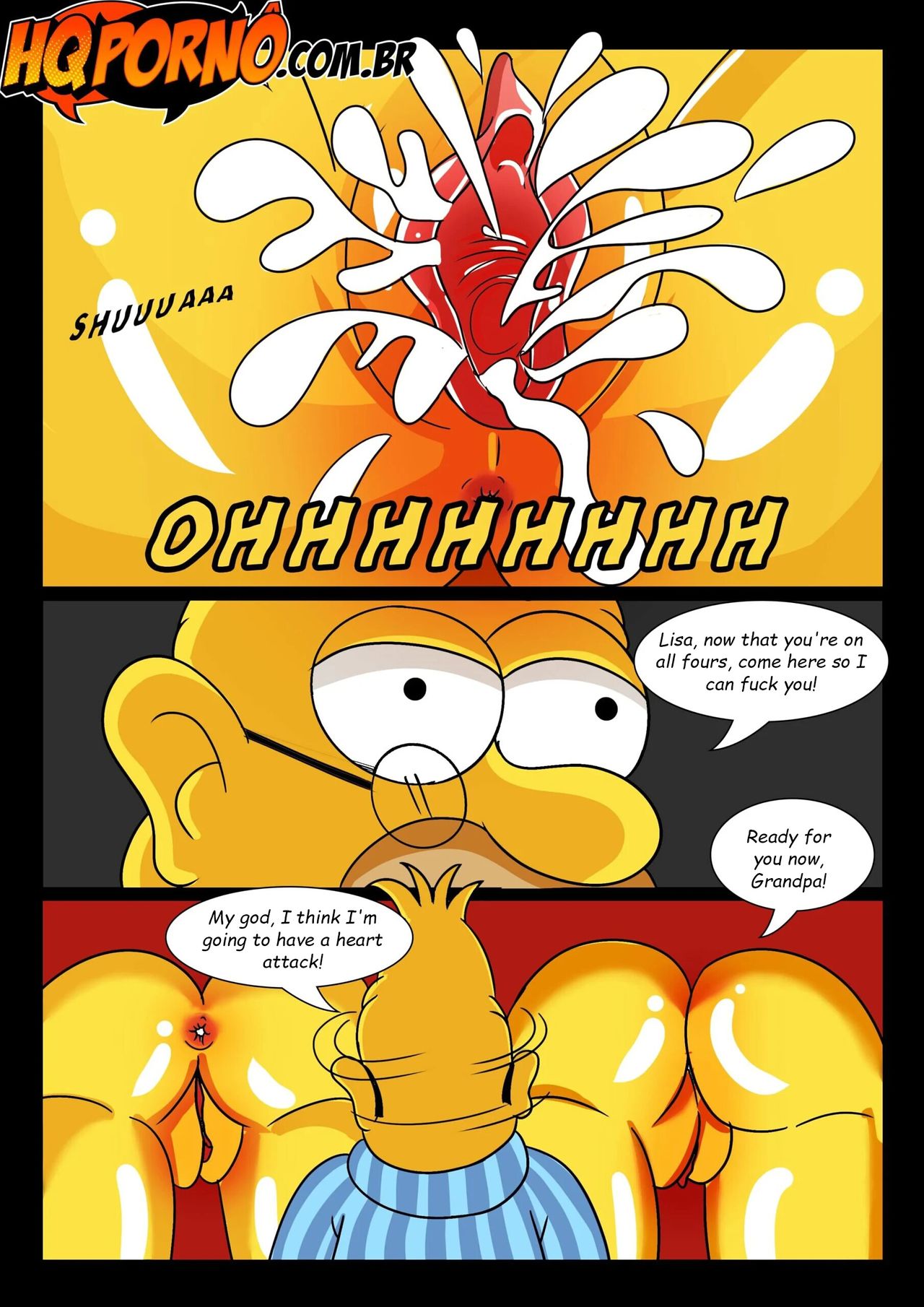 - 1 . OS Simpsons - Sleepover At Grandpa's House 02 - english page 7 full