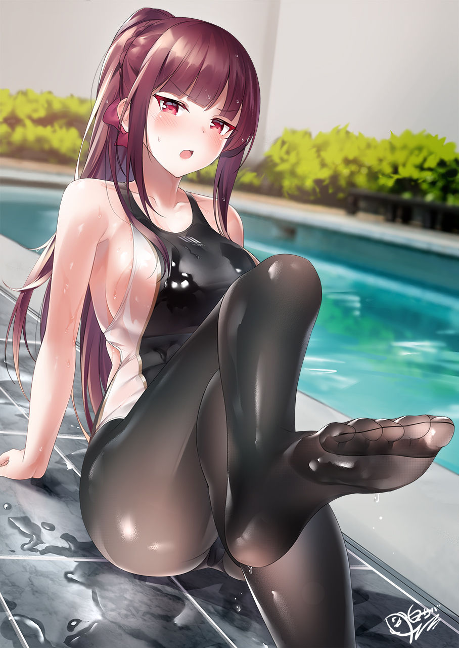 My Fetish Collection 4 : Swimsuit &amp; Pantyhose page 2 full