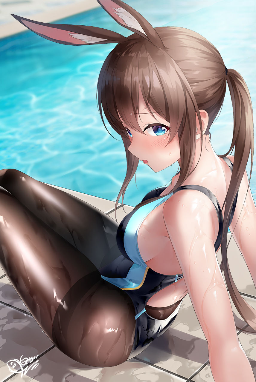 My Fetish Collection 4 : Swimsuit &amp; Pantyhose page 3 full