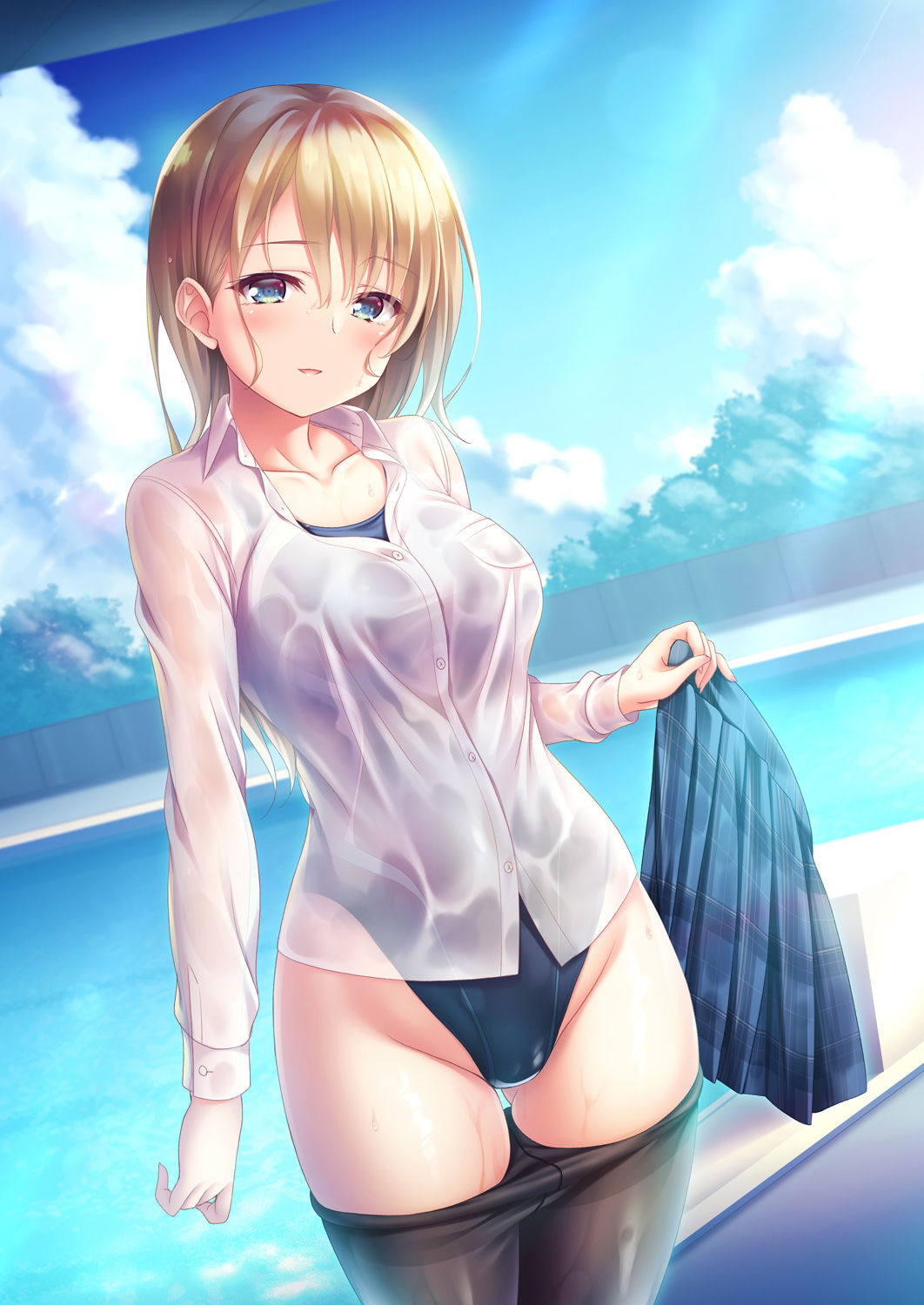 My Fetish Collection 4 : Swimsuit &amp; Pantyhose page 8 full