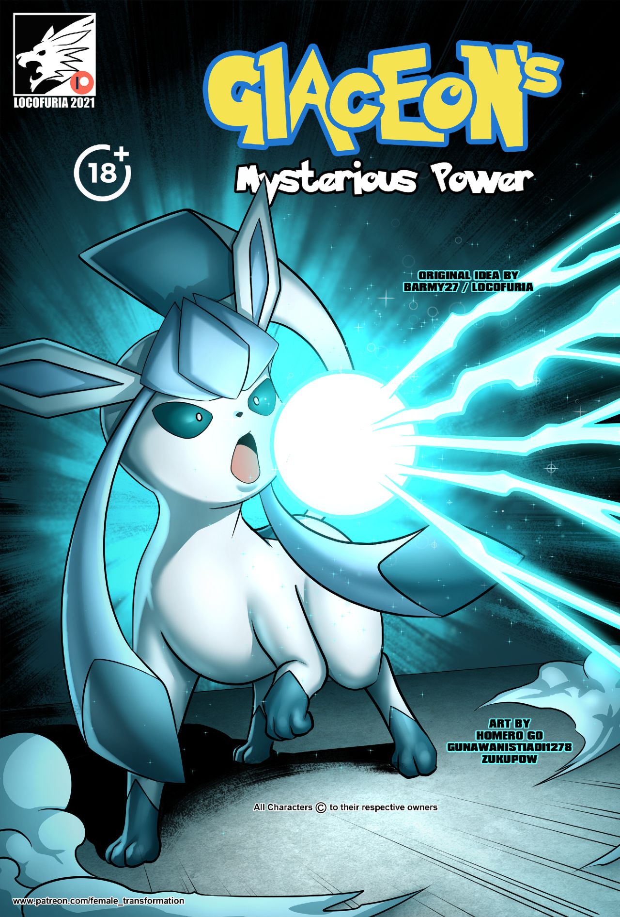 Glaceon's Mysterious Power page 1 full