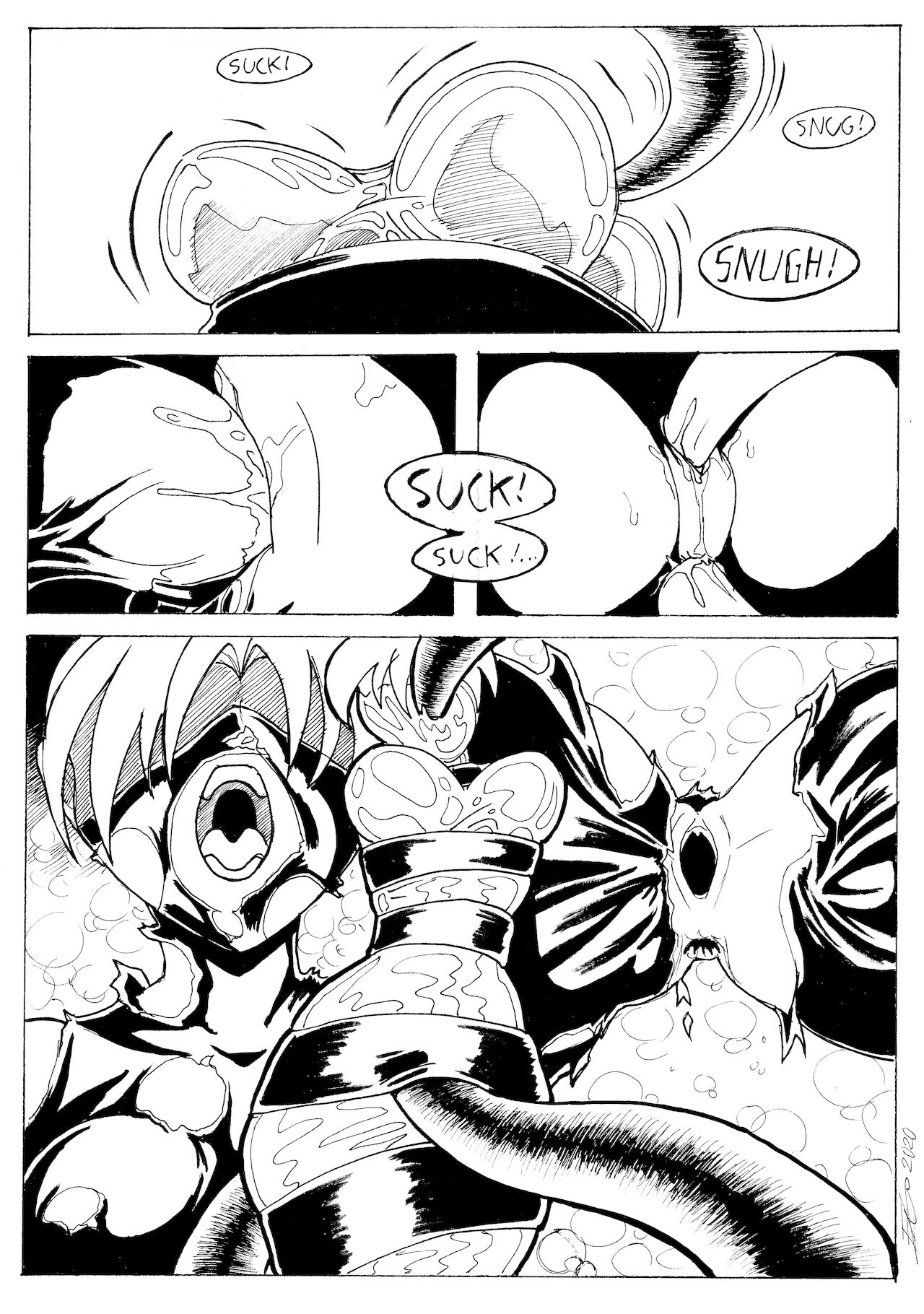 Slimy Encounter page 9 full