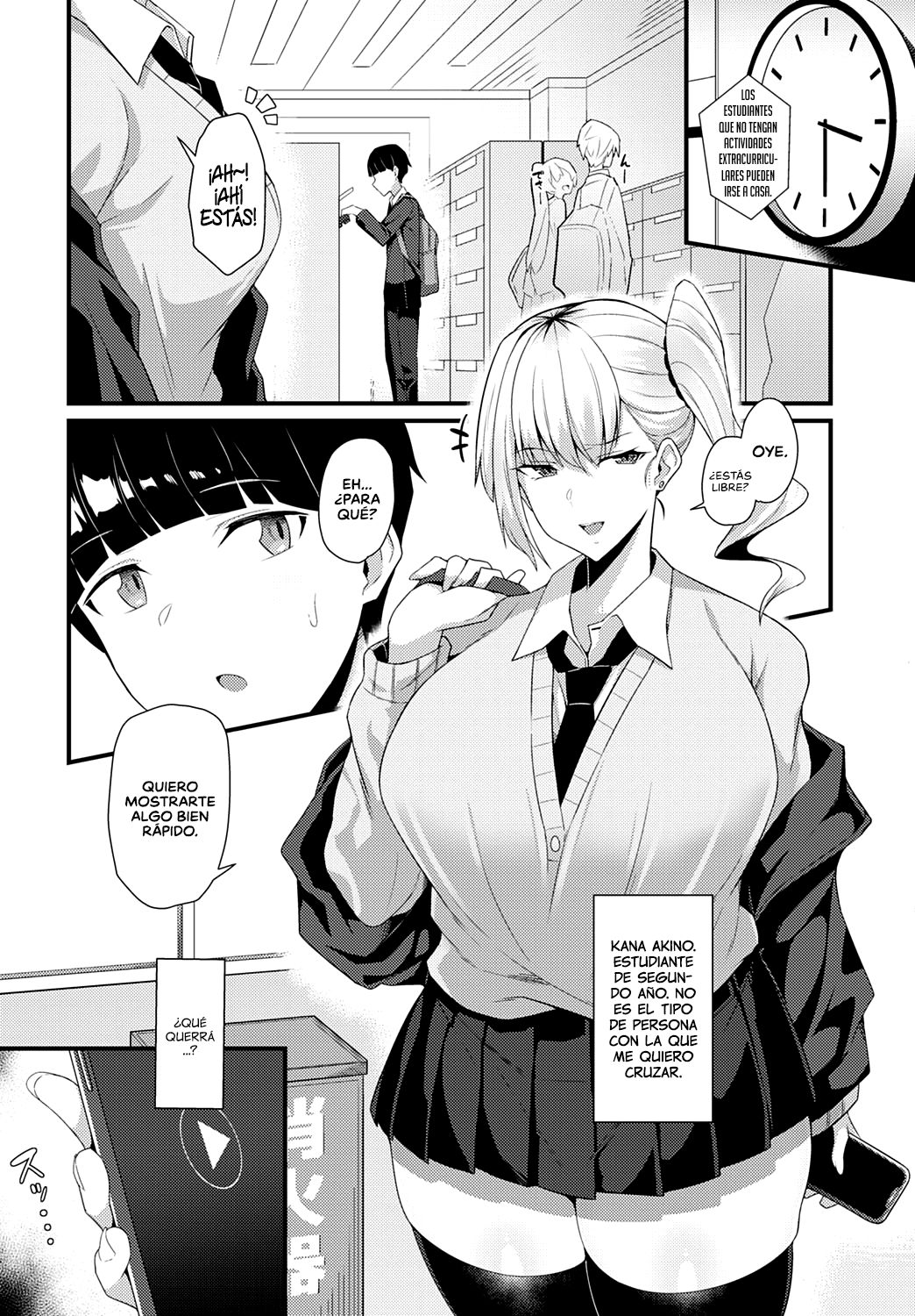 Gal Senpai ni Taberareta | Comido por una senpai gal page 4 full
