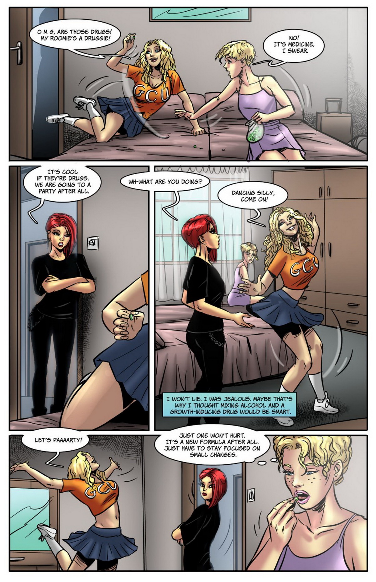 BotComics - Biggest woman on campus 1-3 page 4 full