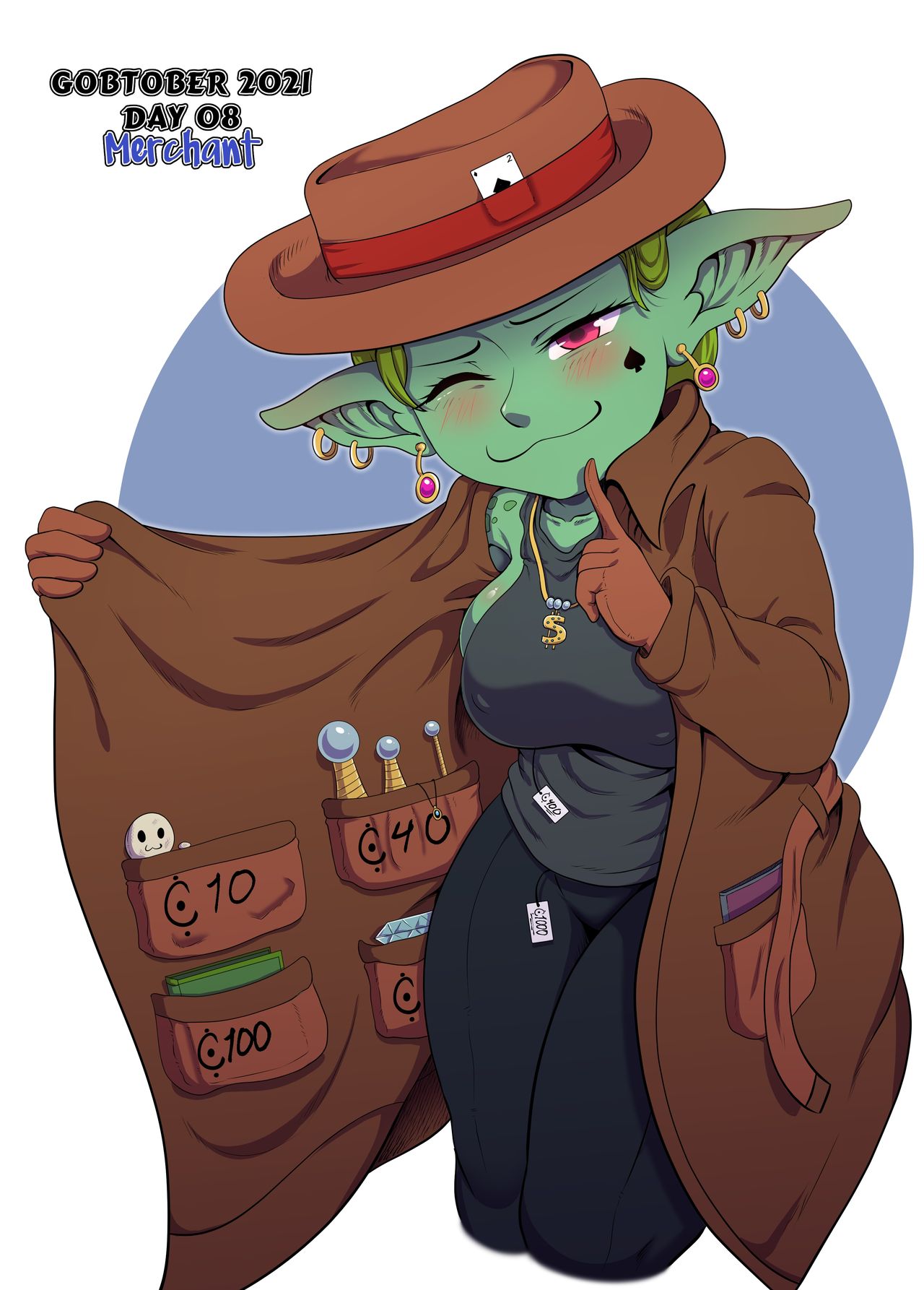Artist MartinCorps GOBTOBER page 8 full