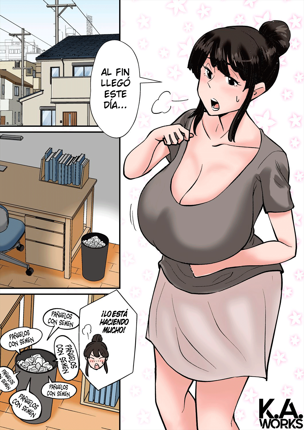 Mama wa Musuko ni Muchuu | Mamá loca por la verga de su hijo page 1 full