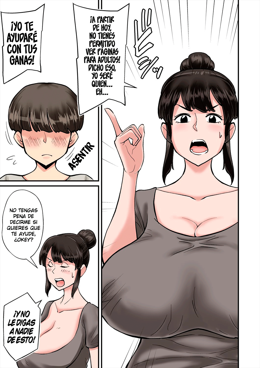 Mama wa Musuko ni Muchuu | Mamá loca por la verga de su hijo page 3 full