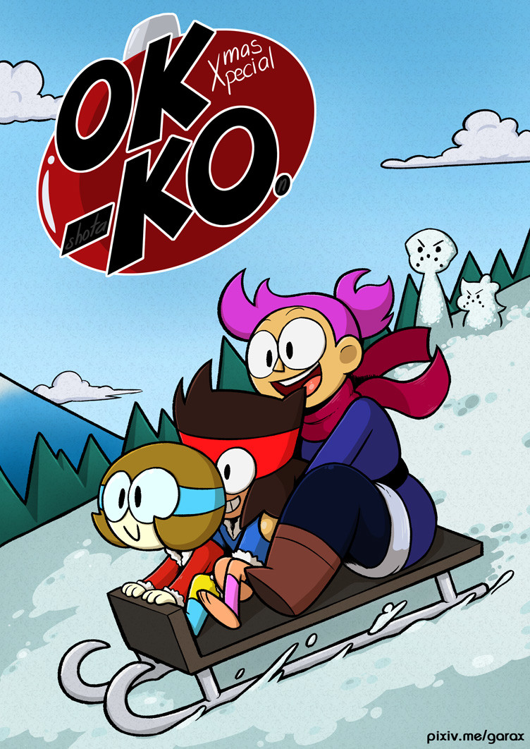 OK-KO. Xmaspeacial English page 1 full