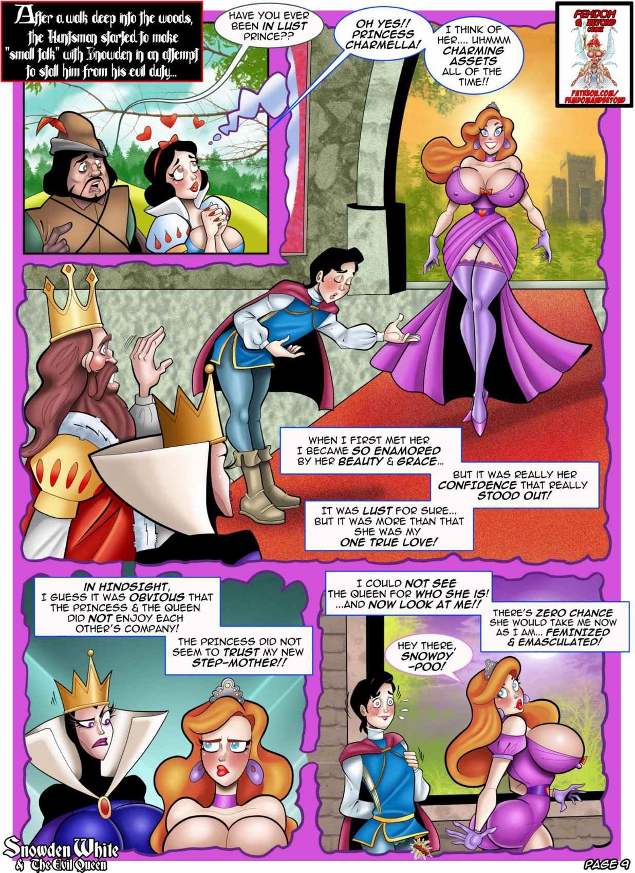 Snowden White And The Evil Queen – Devin Dickie - english page 10 full