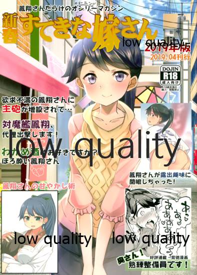 鳳翔さんだらけのオンリーマガジン「すてきな嫁さん」2019年版 page 1 full