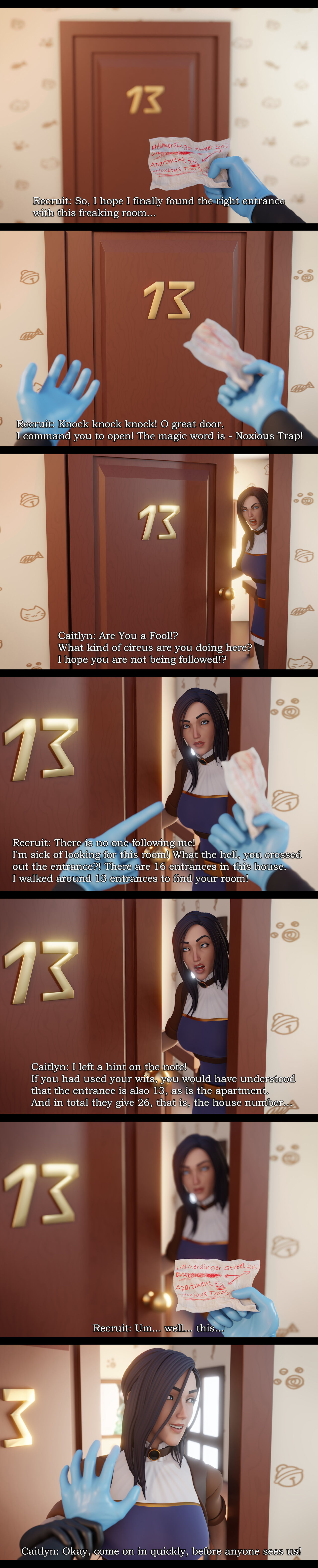 Snadiya bondage mini comic 1 page 2 full