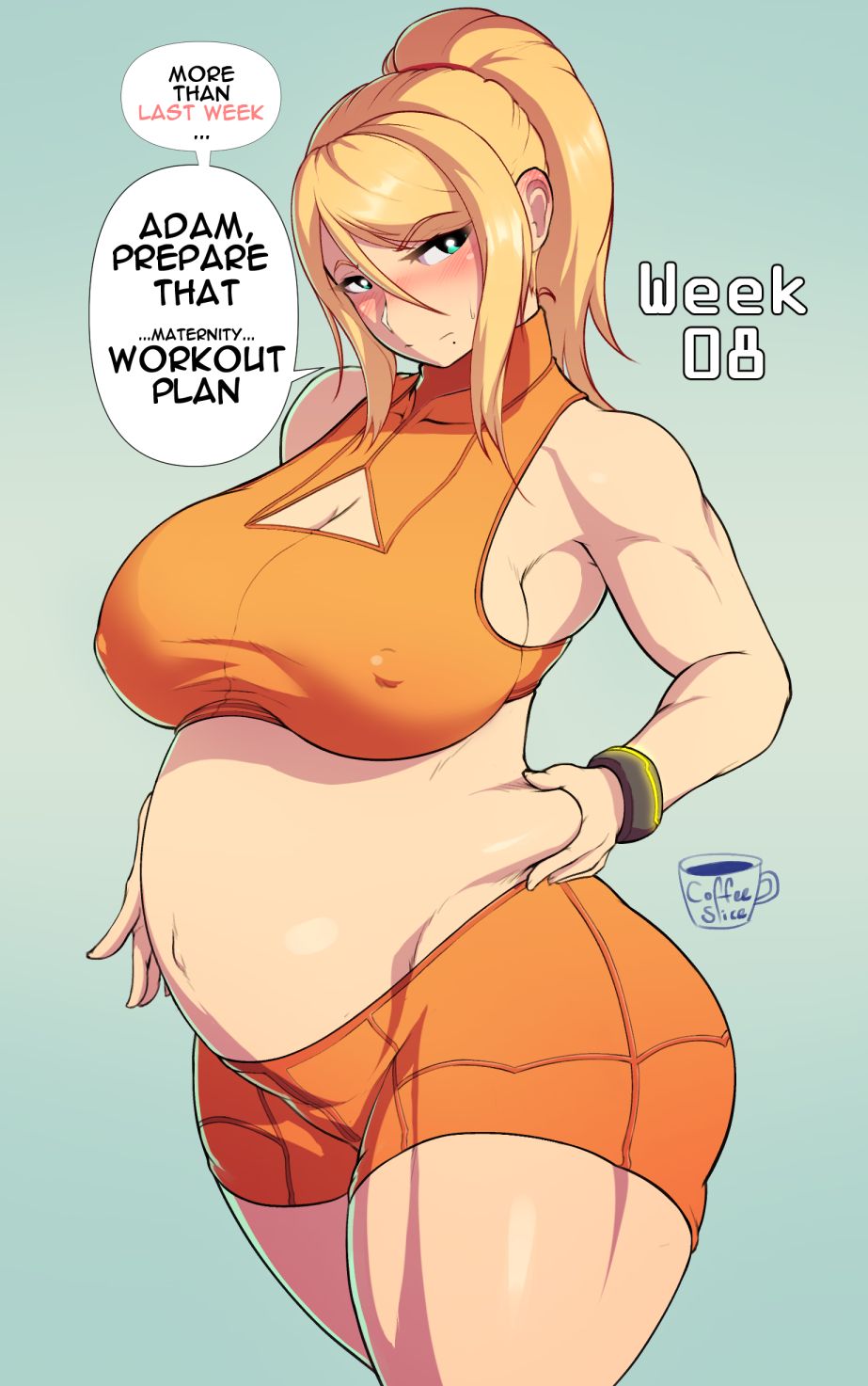 Samus' Pregnancy Log page 3 full
