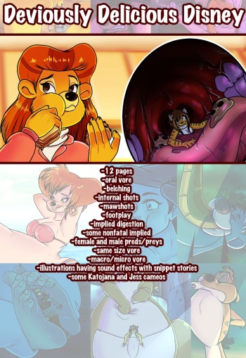 Deviously Delicious Disney cover