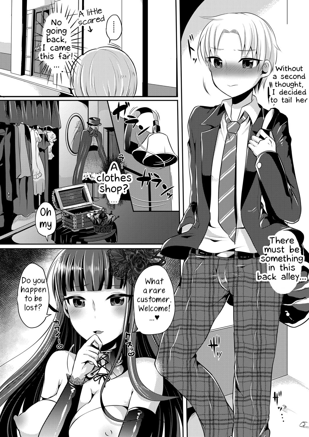 Boku ga Hitomebore Shita Gothic Onee-san wa Futanari datta Ken  1-3 page 3 full