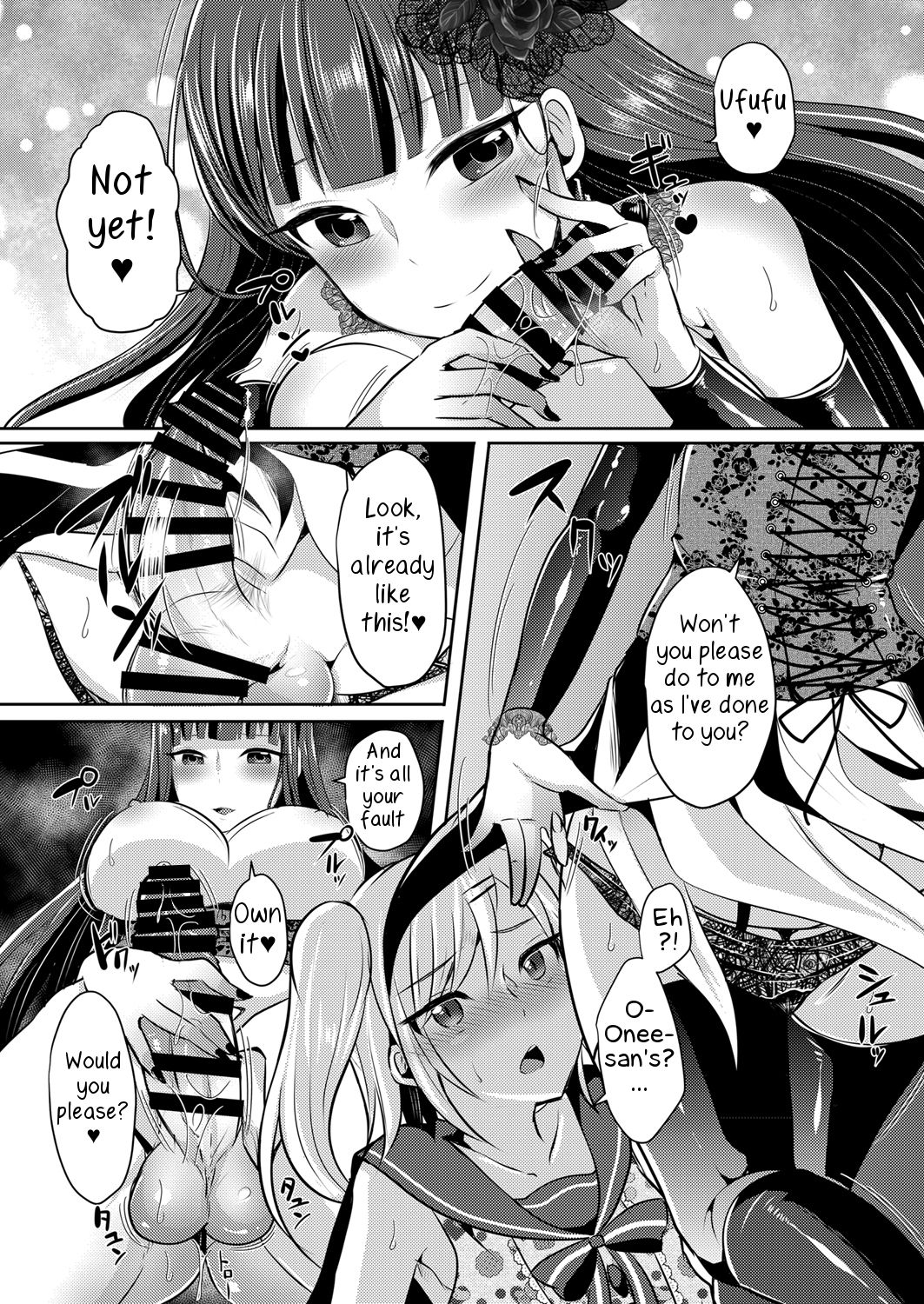 Boku ga Hitomebore Shita Gothic Onee-san wa Futanari datta Ken  1-3 page 9 full