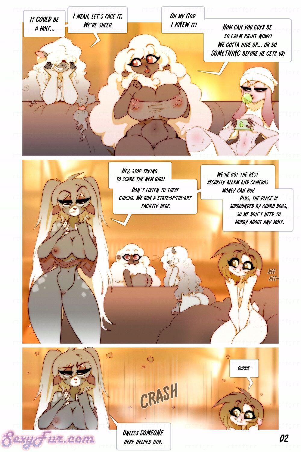 Sheep and Wolf page 2 full