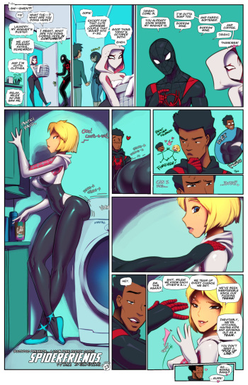 Spiderfriends With Benefits cover