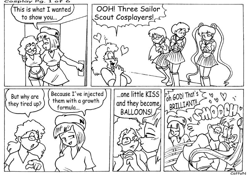Azu Manga + Cosplay Comic page 5 full