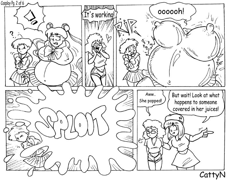 Azu Manga + Cosplay Comic page 6 full