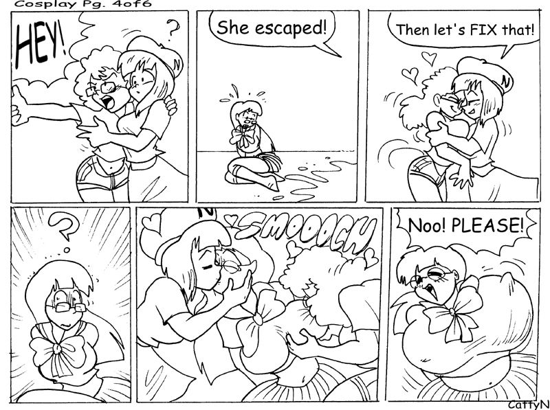 Azu Manga + Cosplay Comic page 8 full
