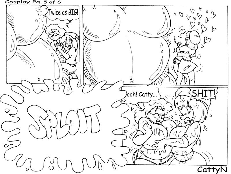 Azu Manga + Cosplay Comic page 9 full