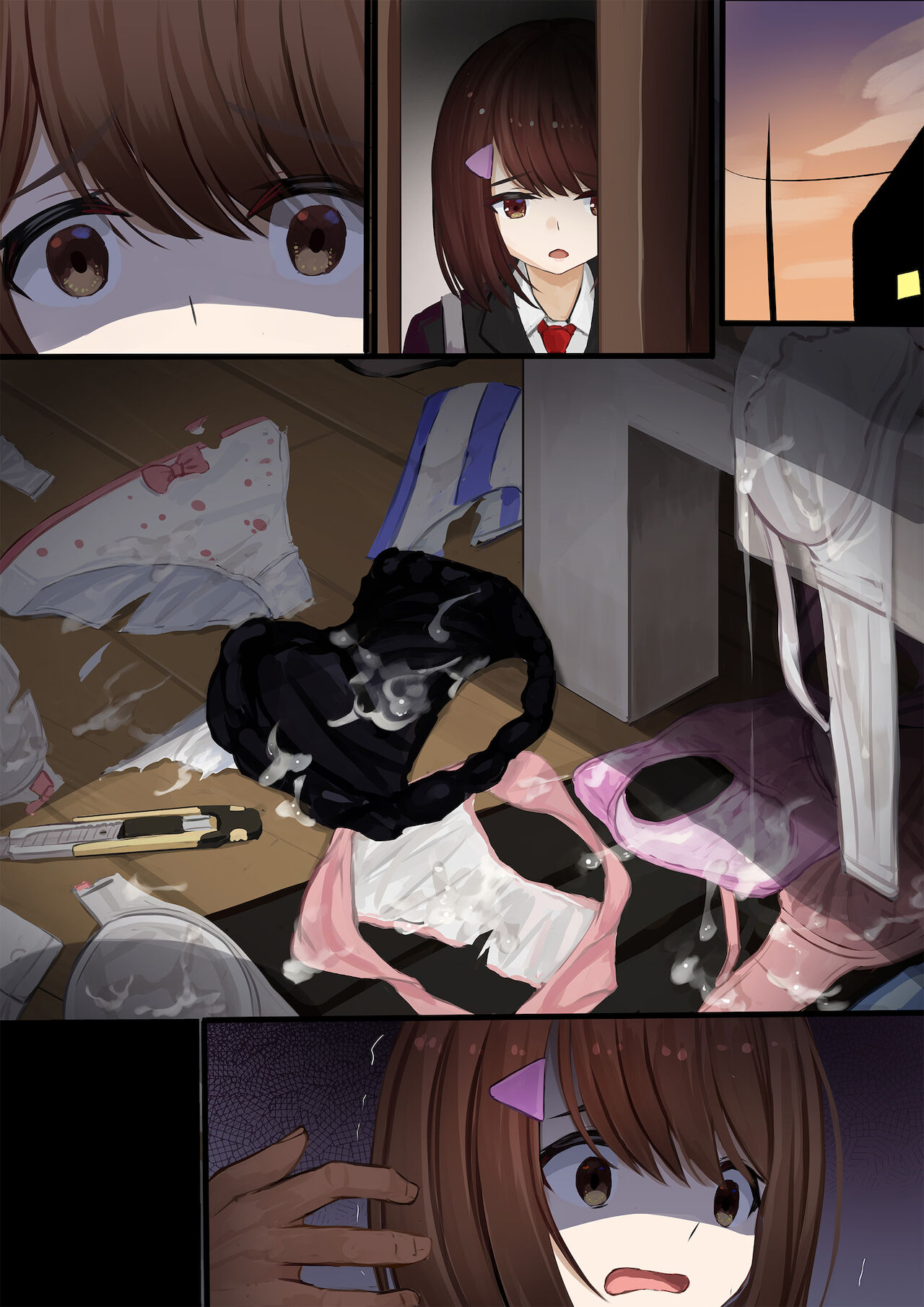 自宅でレイプされる姫宮ちゃん page 5 full