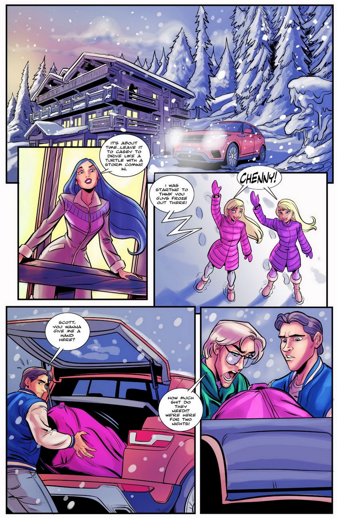 BotComics - Snowed in 1-5 page 3 full