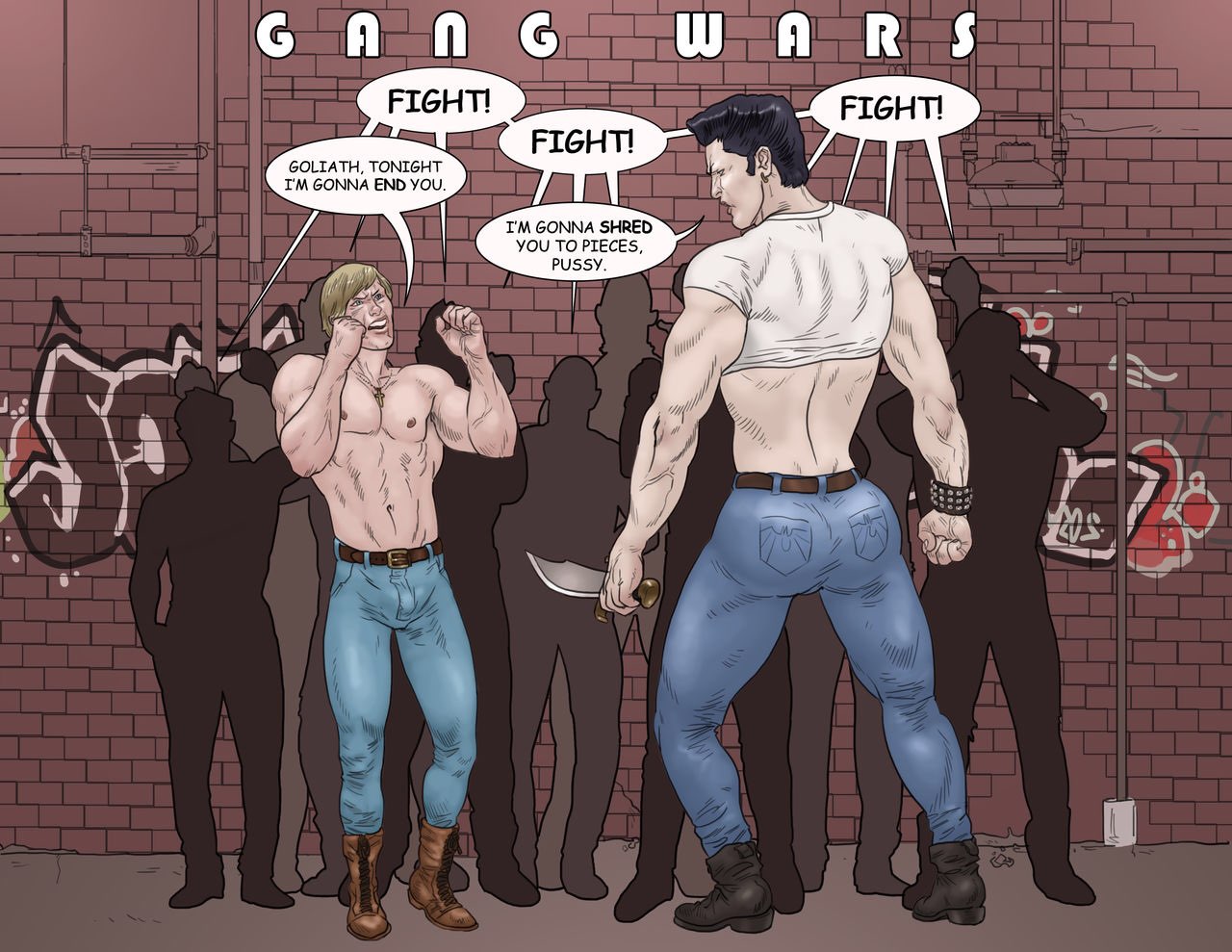 GANG WARS David vs Goliath page 1 full