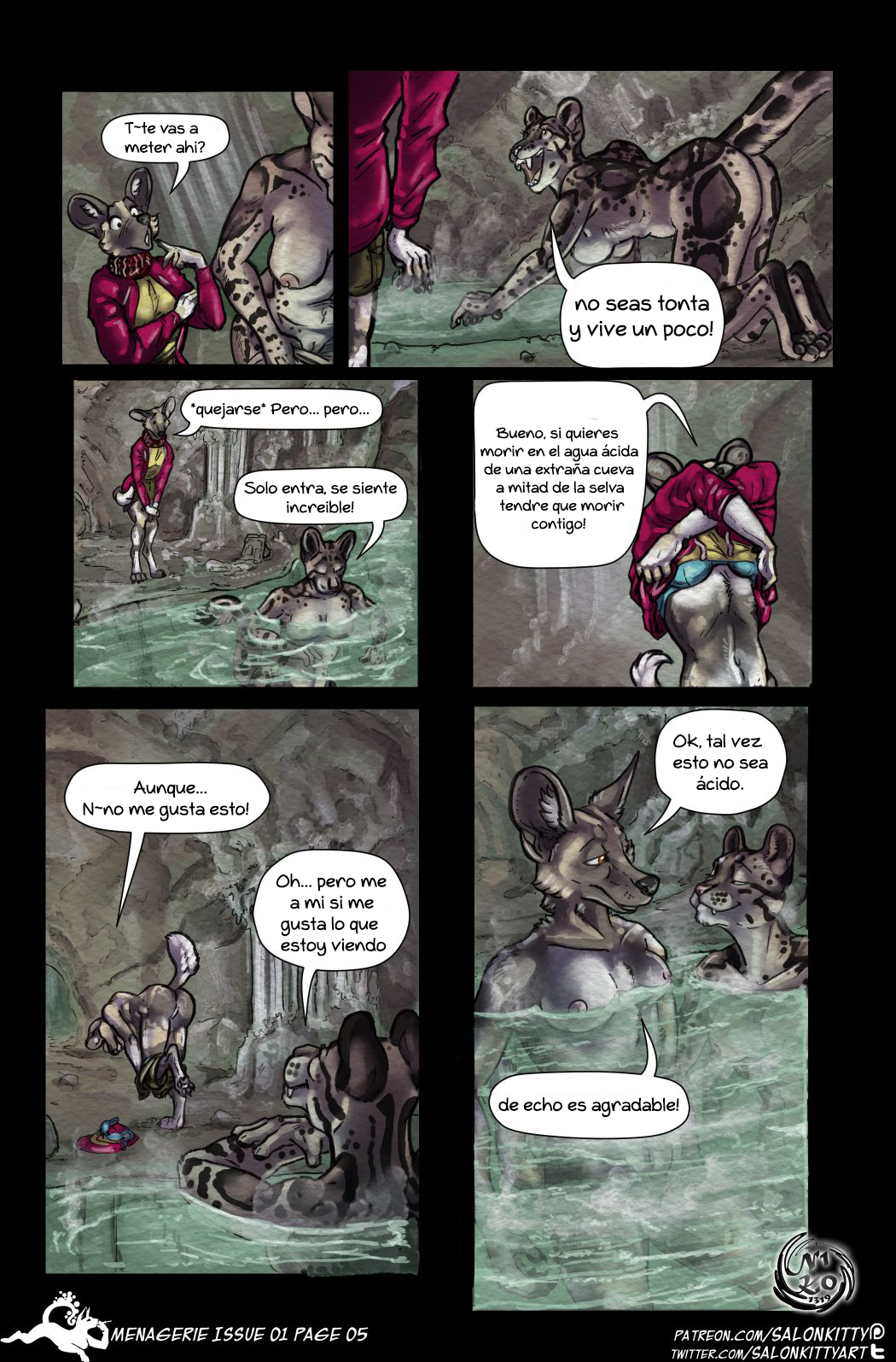 Menagerie issue page 6 full