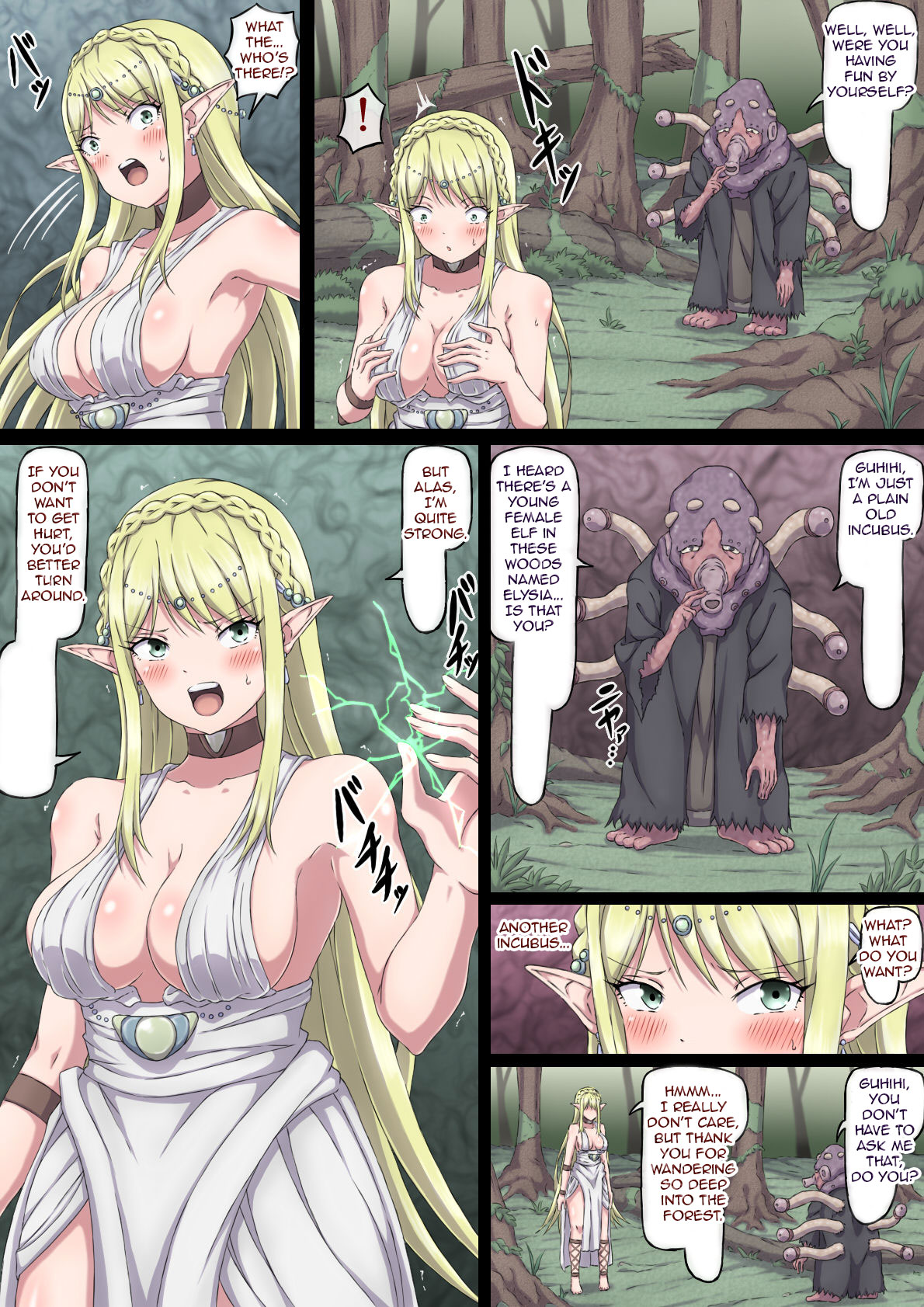 Elysia - The Targeted Female Elf page 10 full