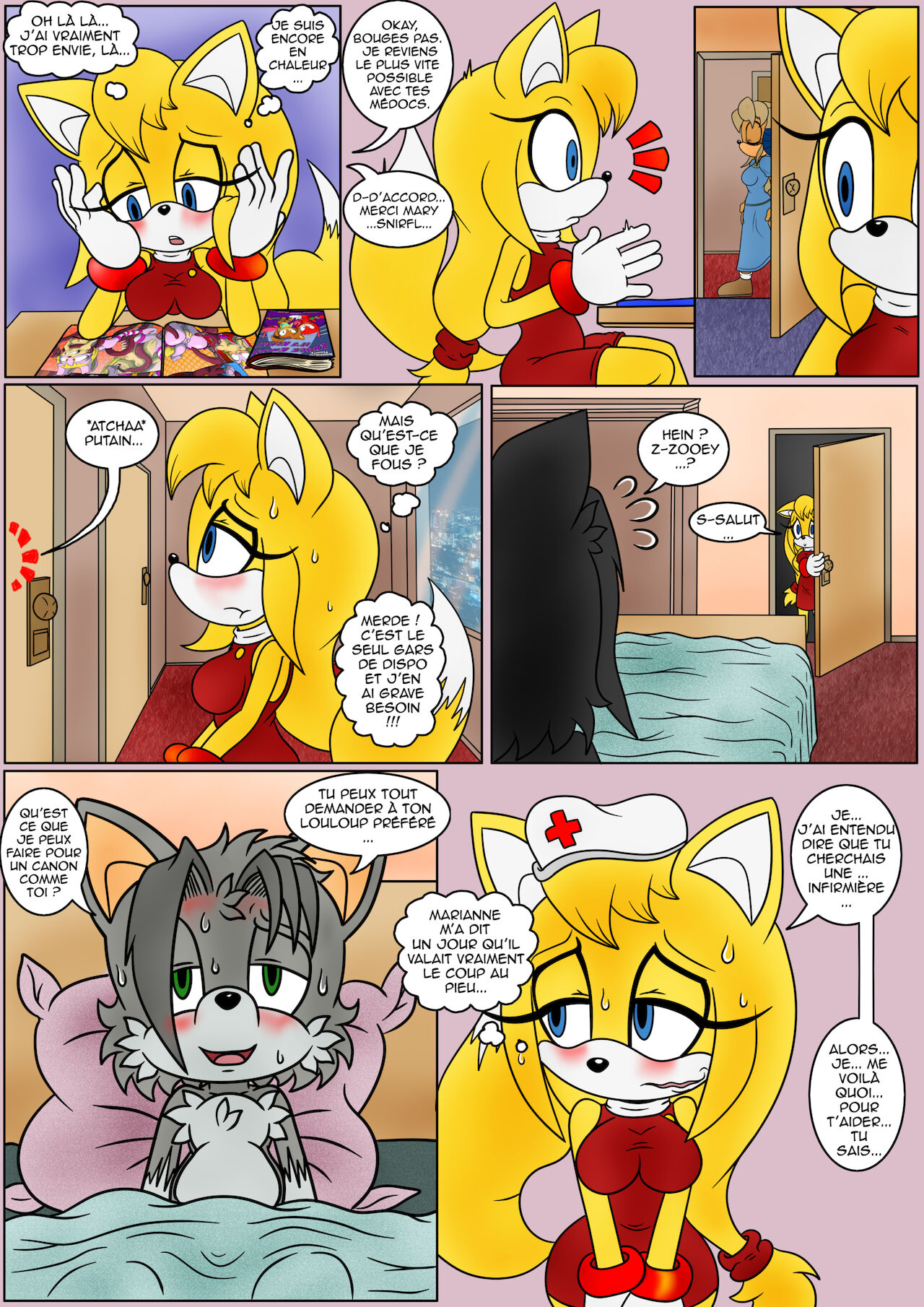 Naiar's Misadventures - Chapitre 2 - Zooey the Fox  FRANCAIS page 2 full