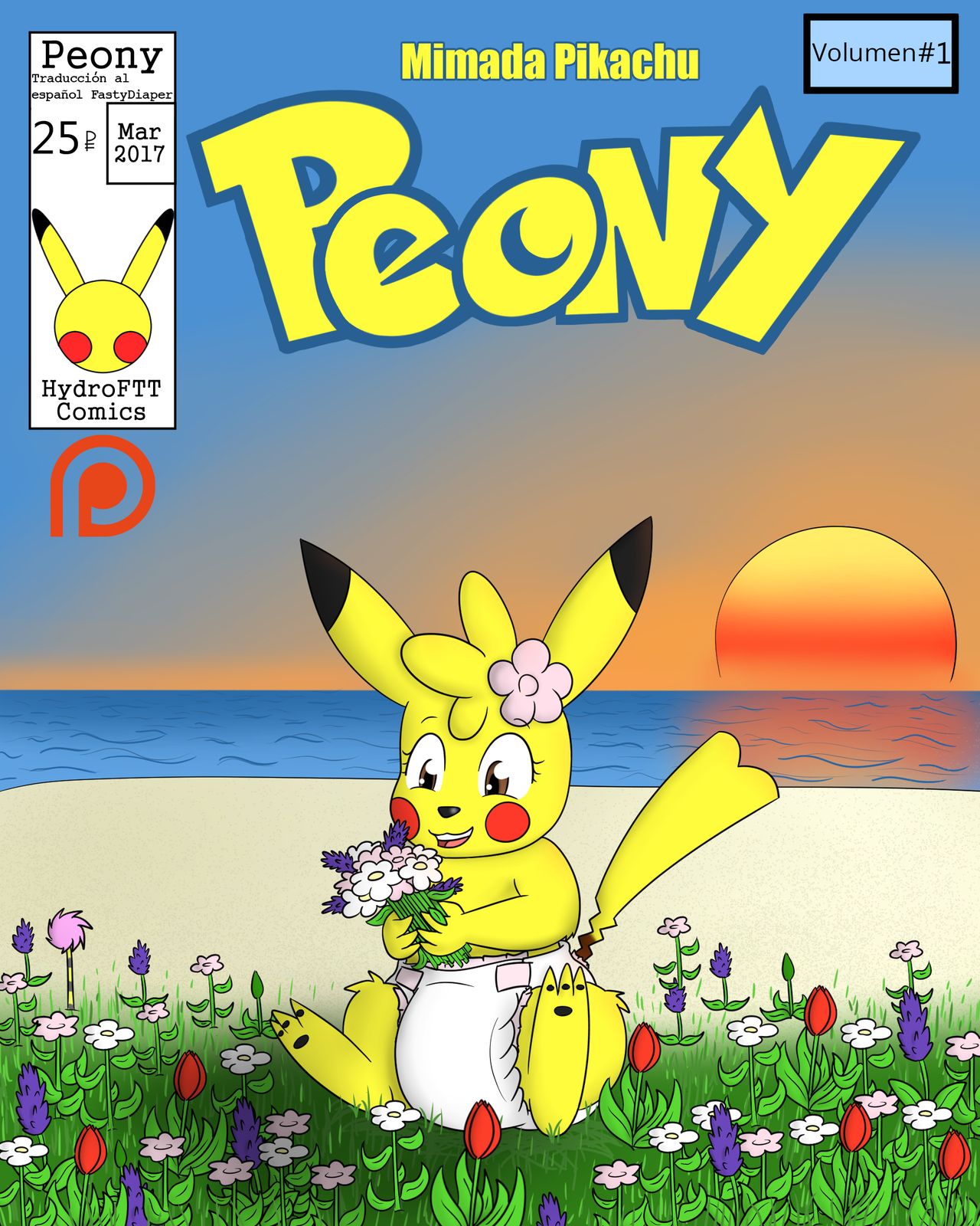 Mimada Pikachu Peony page 1 full