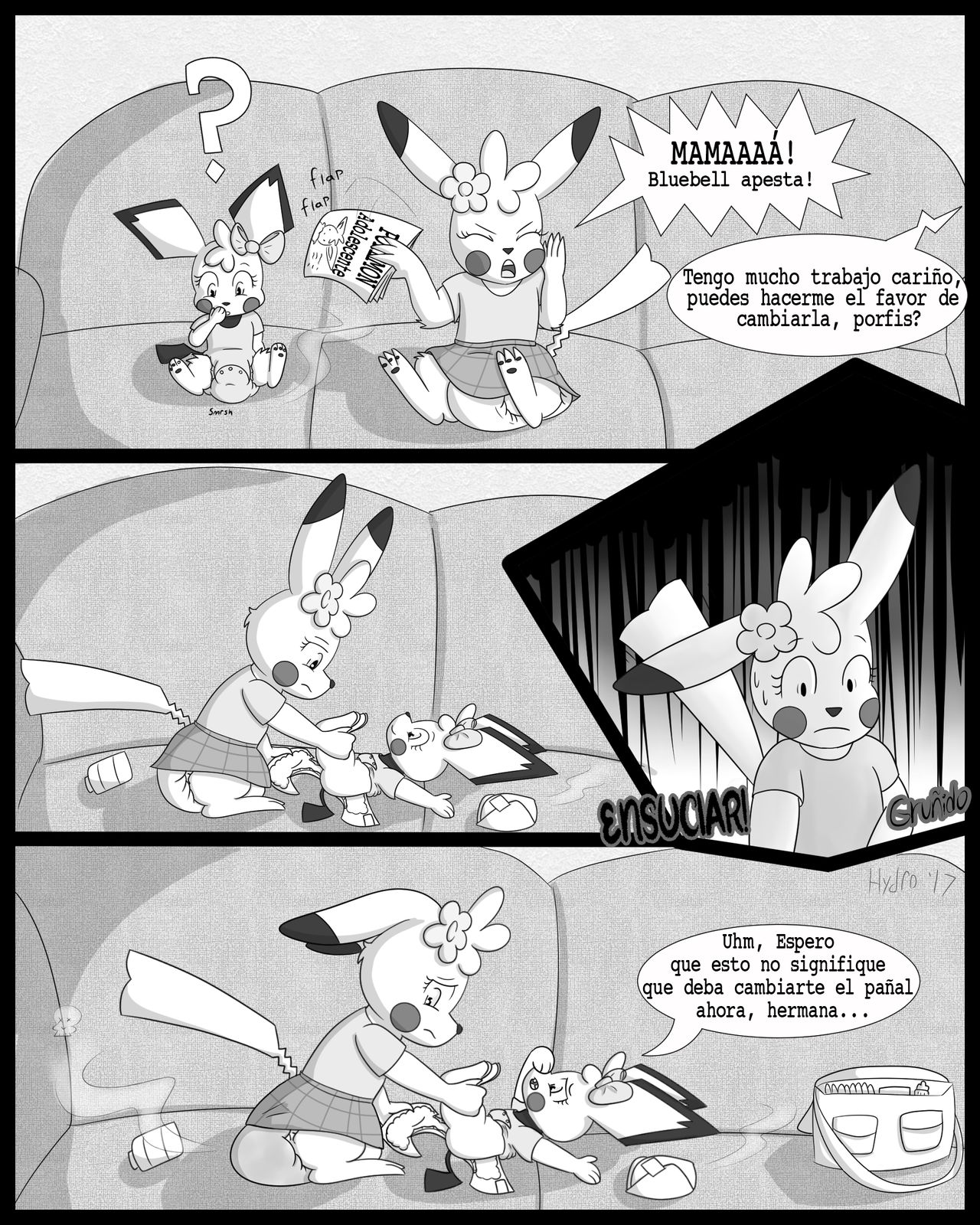 Mimada Pikachu Peony page 2 full