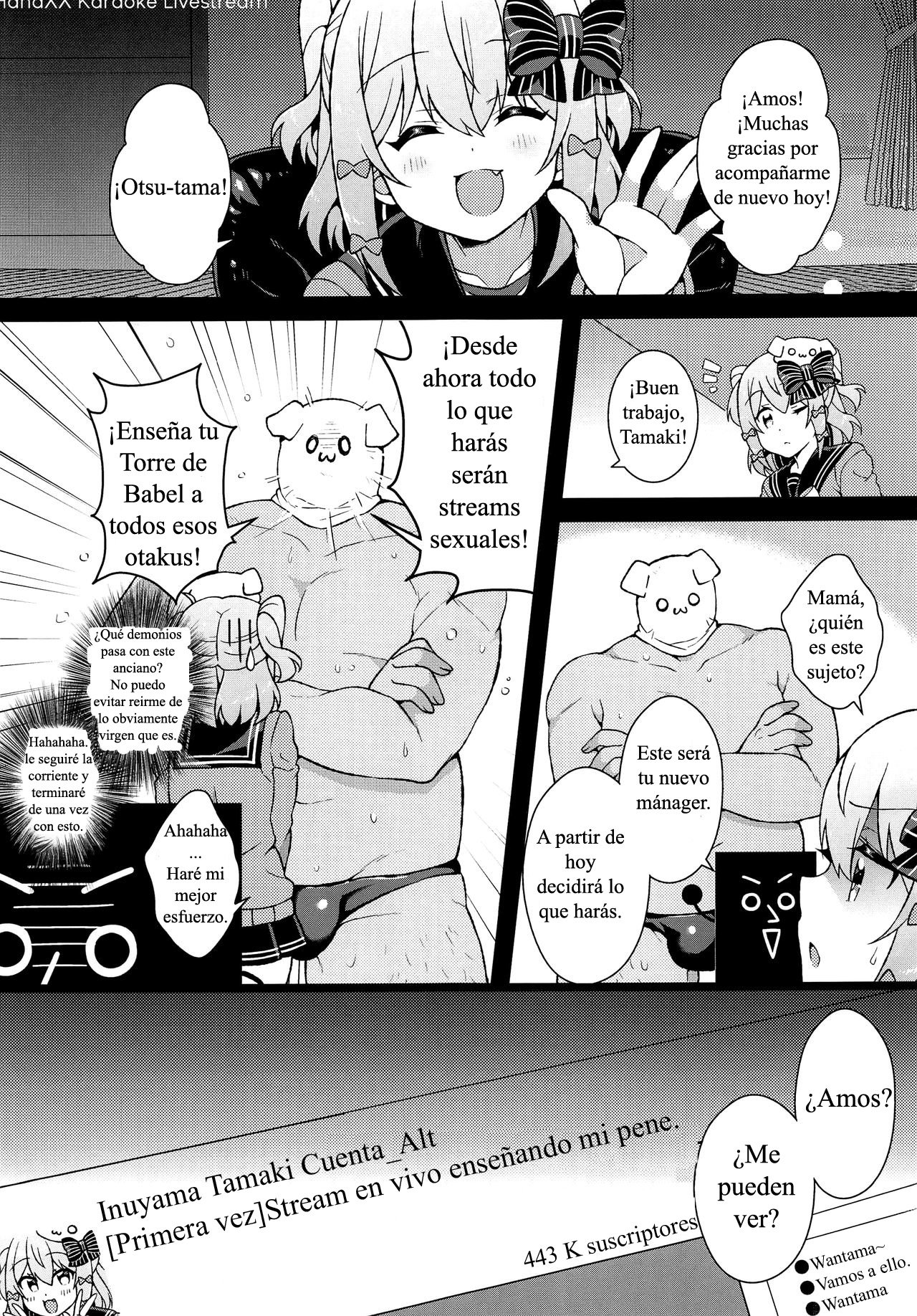 Inuyama Tamaki ga Umanami Chinpo nanka ni Makeru Wake Nai daro! page 3 full