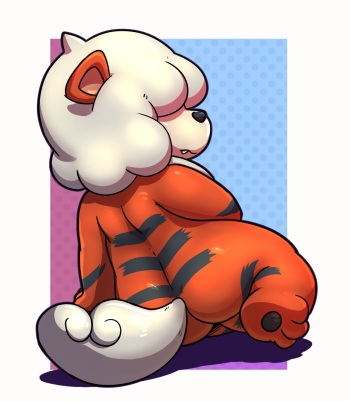 Pokemon - Hisuian Growlithe cover