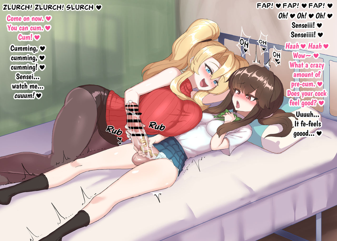 Hokenshitsu de Sensei ni Semerareru Futanari JK | Sensei Assaults a Futanari JK in the Infirmary page 3 full