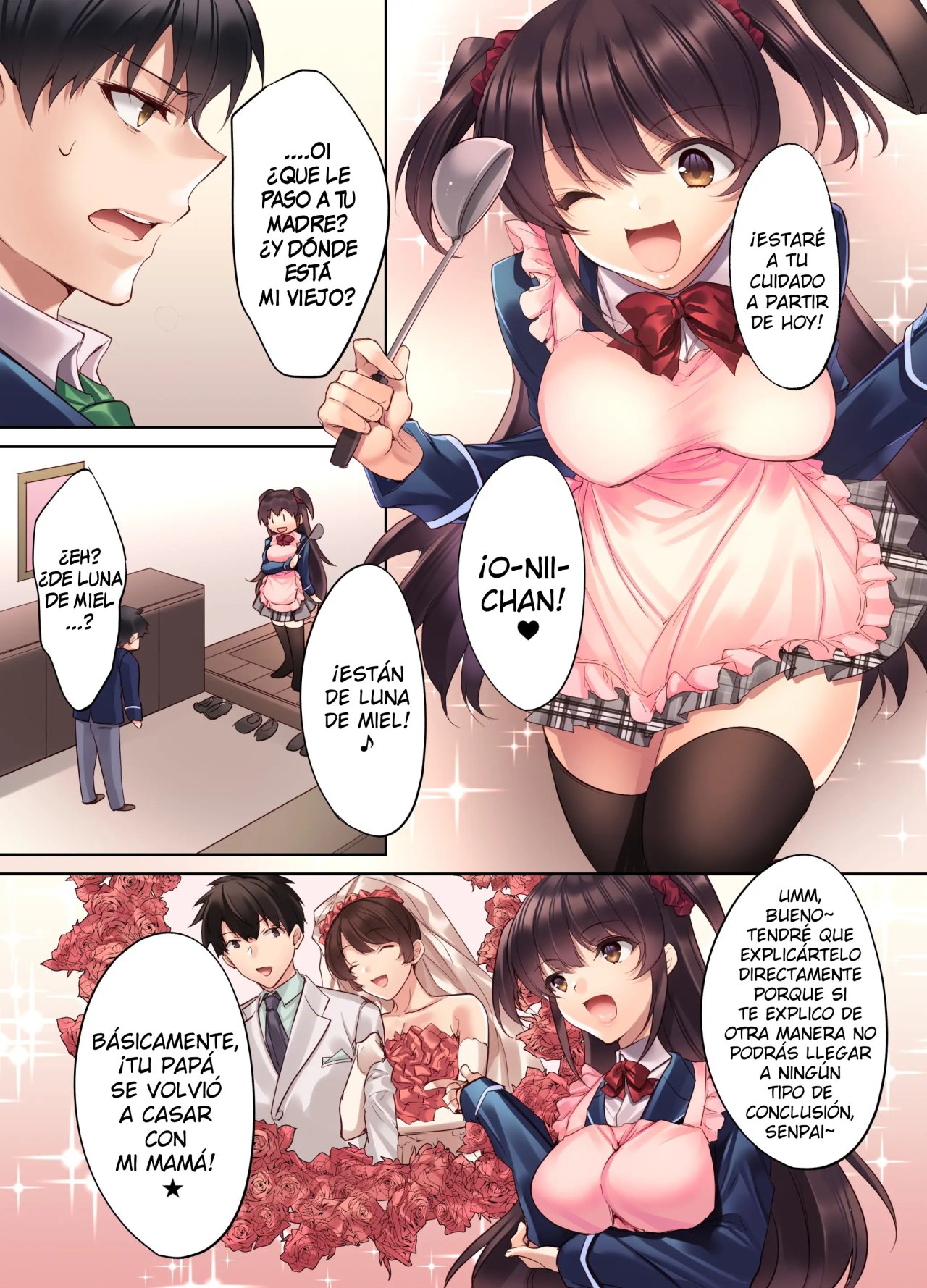 Kouhai JK ga Gimai ni!? Namaiki na Imouto ni Iroiro Wakarasete Mita. page 6 full