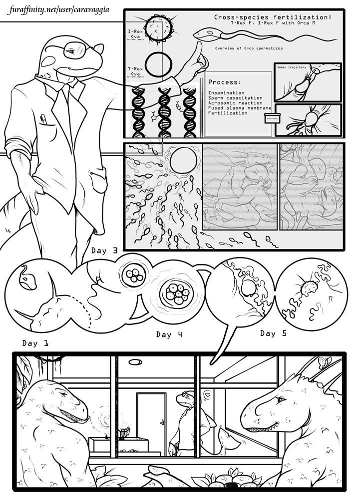 In The T-Rex Lair page 8 full